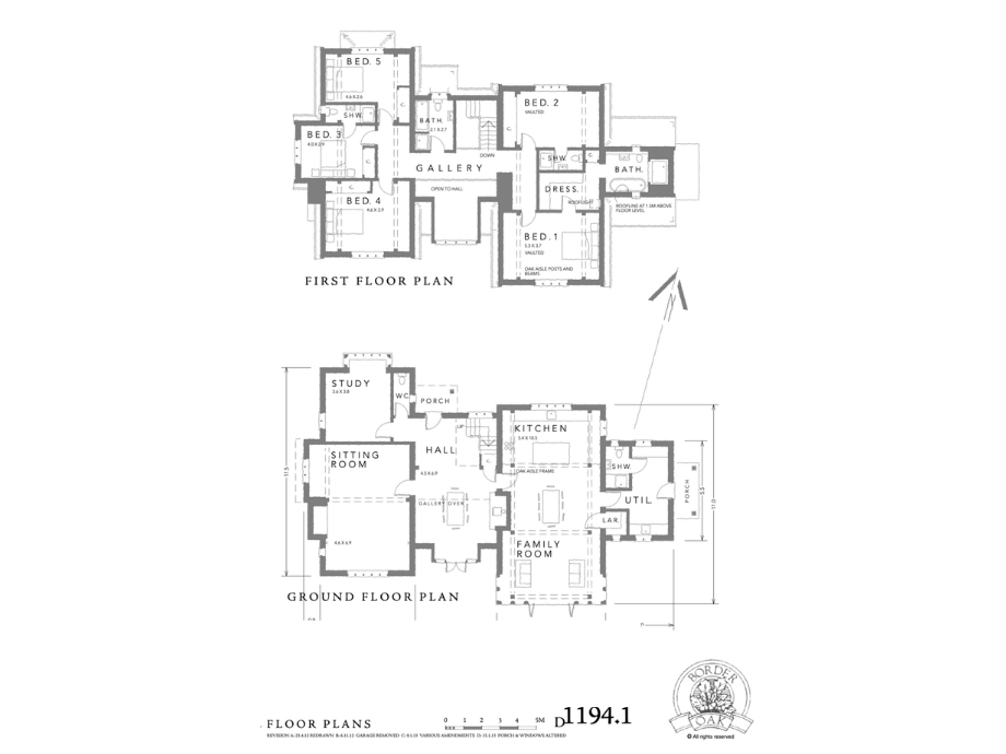 Floorplans for country home